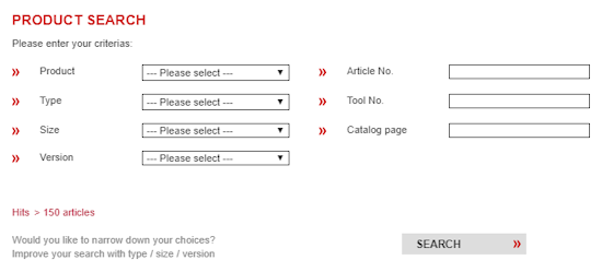Image of the Product Search box