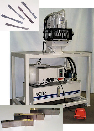 Vale Dogbone Tensile Test Samples Punch